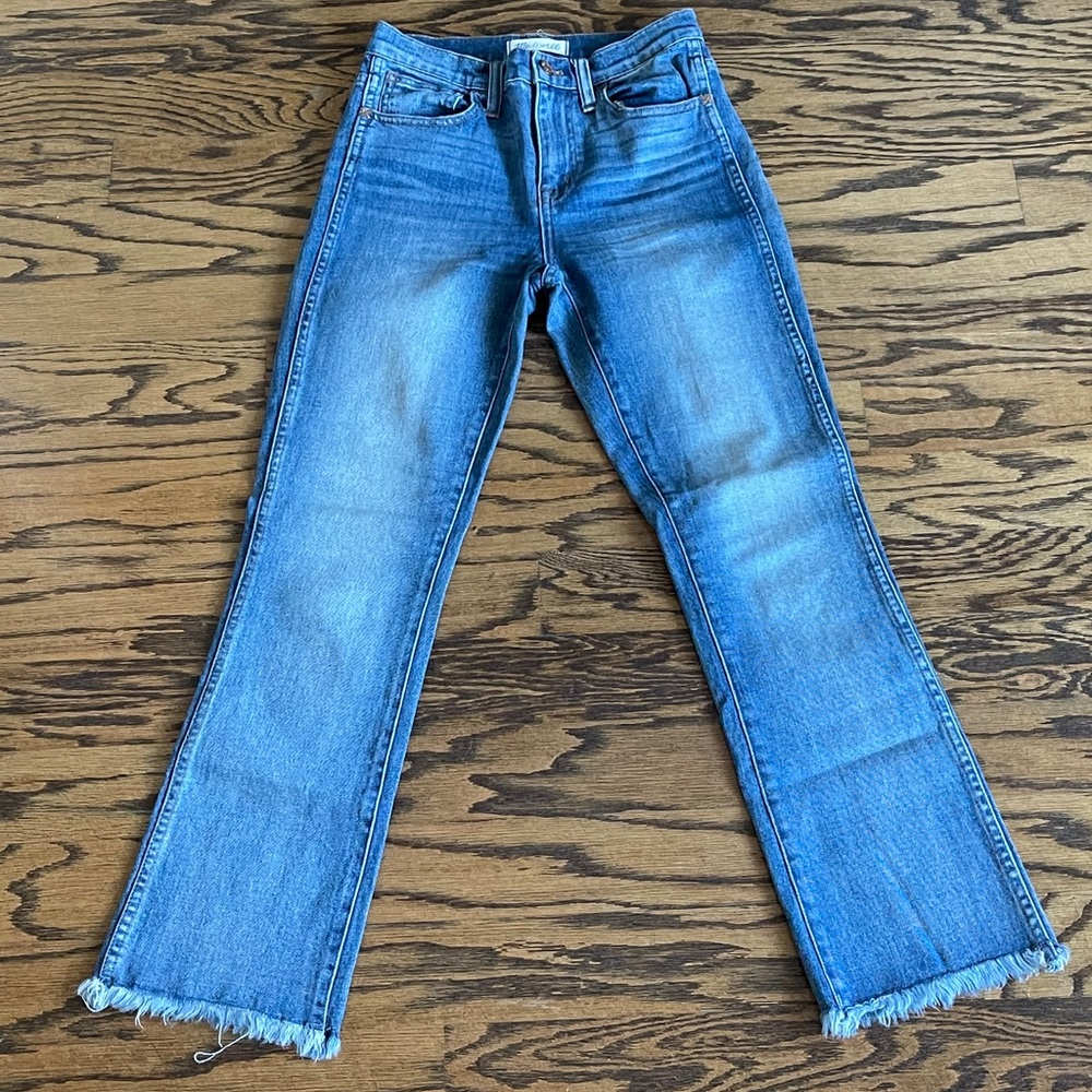 2/$20 Madewell 10” High Riser Demi Boot Jeans